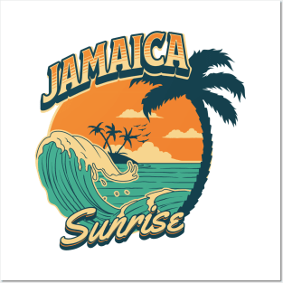 Jamaica Sunrise Posters and Art